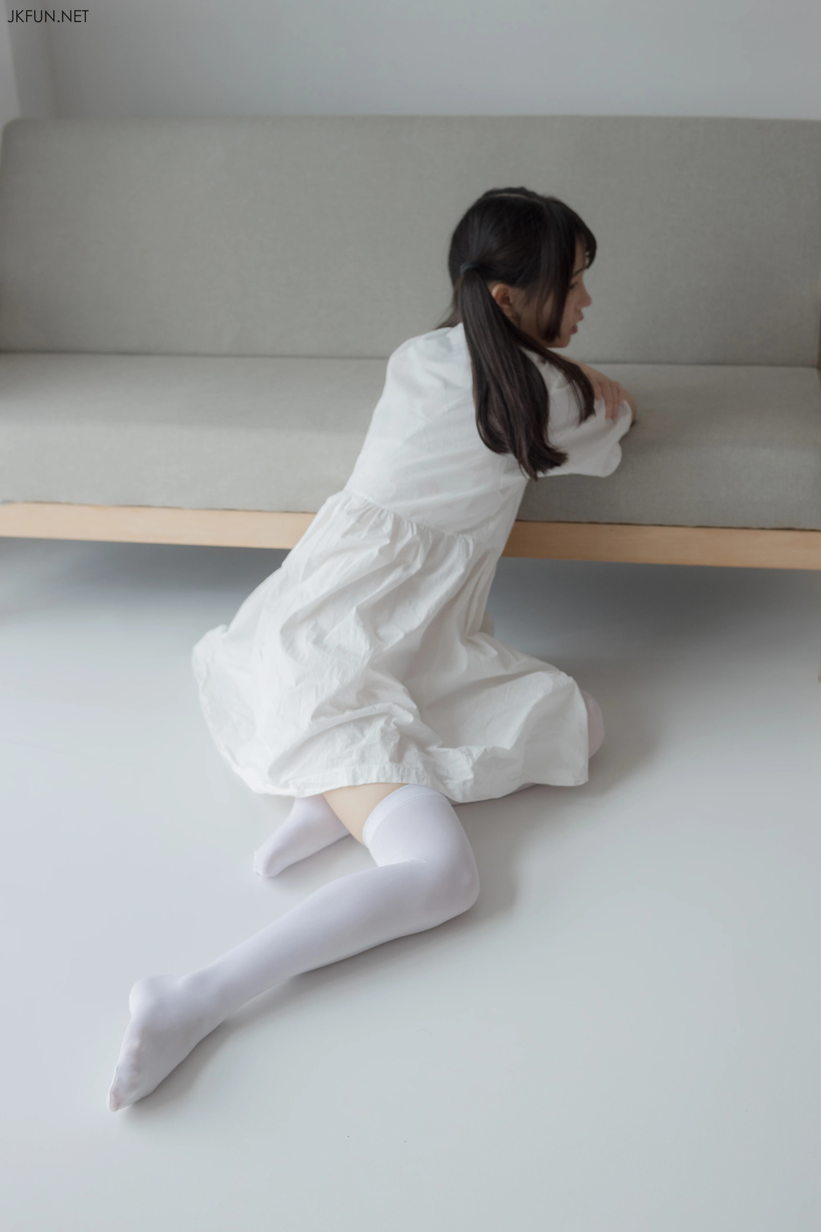 森萝财团 [JKFUN-014] 默陌 白衣飘飘的年代 [91P 1V]插图7